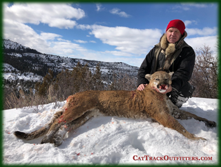 record book toms- Colorado mountain lion hunting